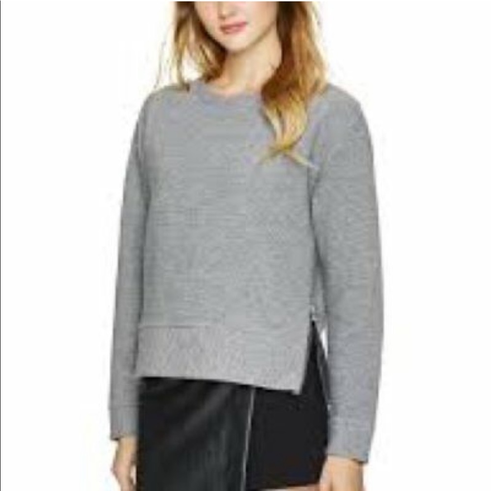 Aritzia, Wilfred Free, Grey Sweater w Zipper